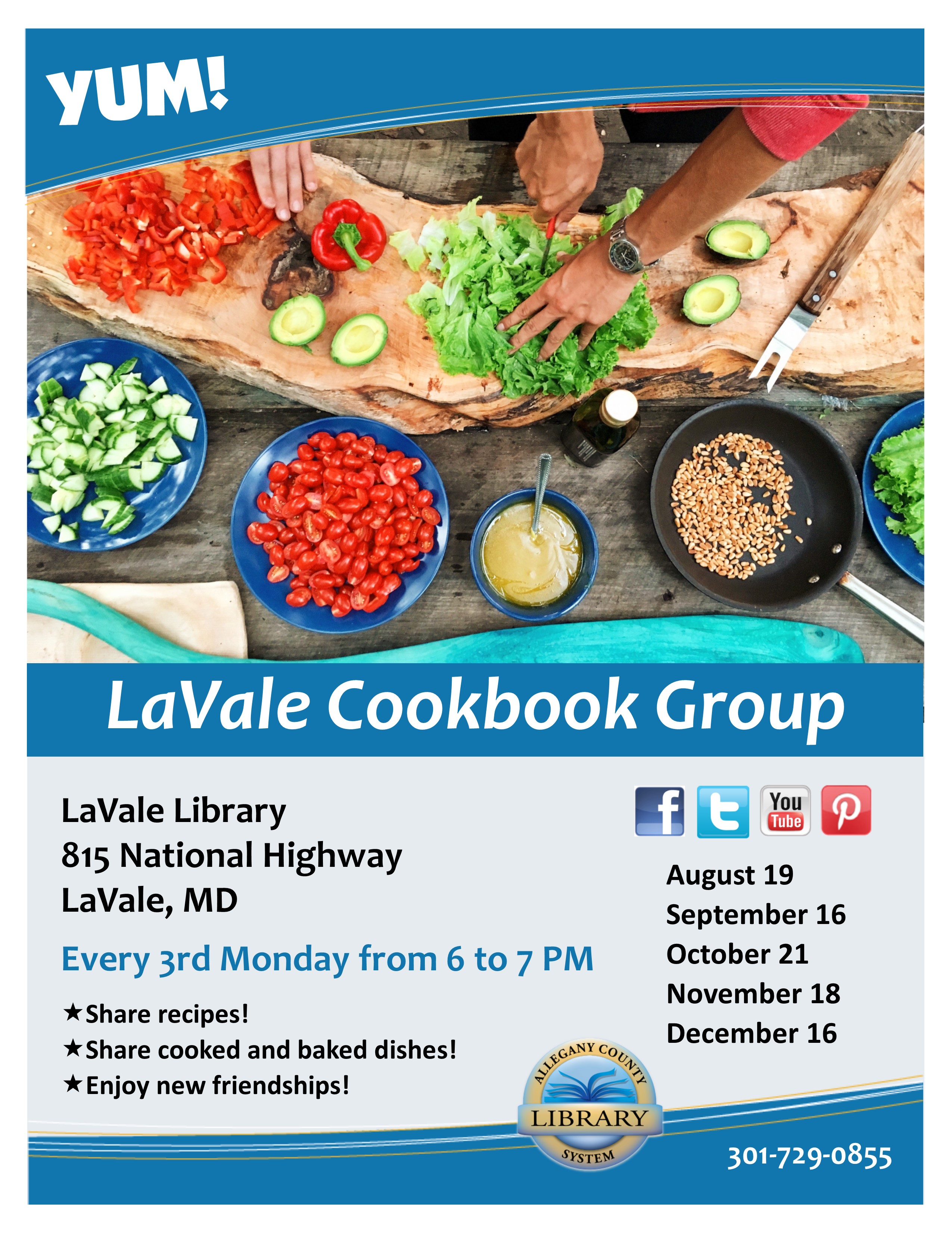 Cookbook Group Flyer