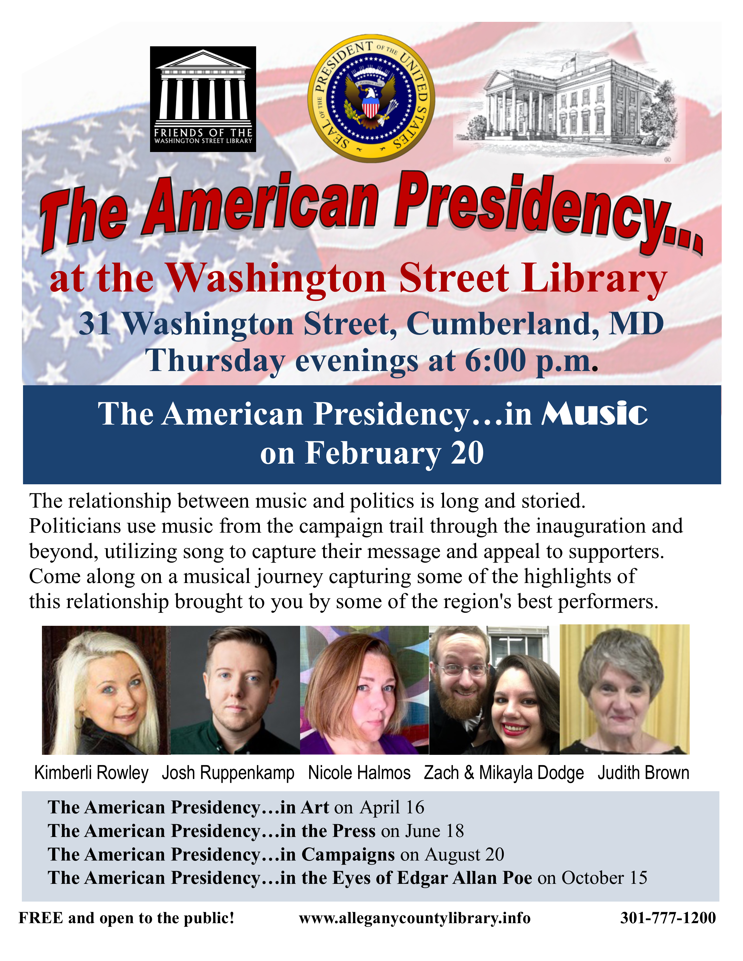 American Presidency Series Flyer 