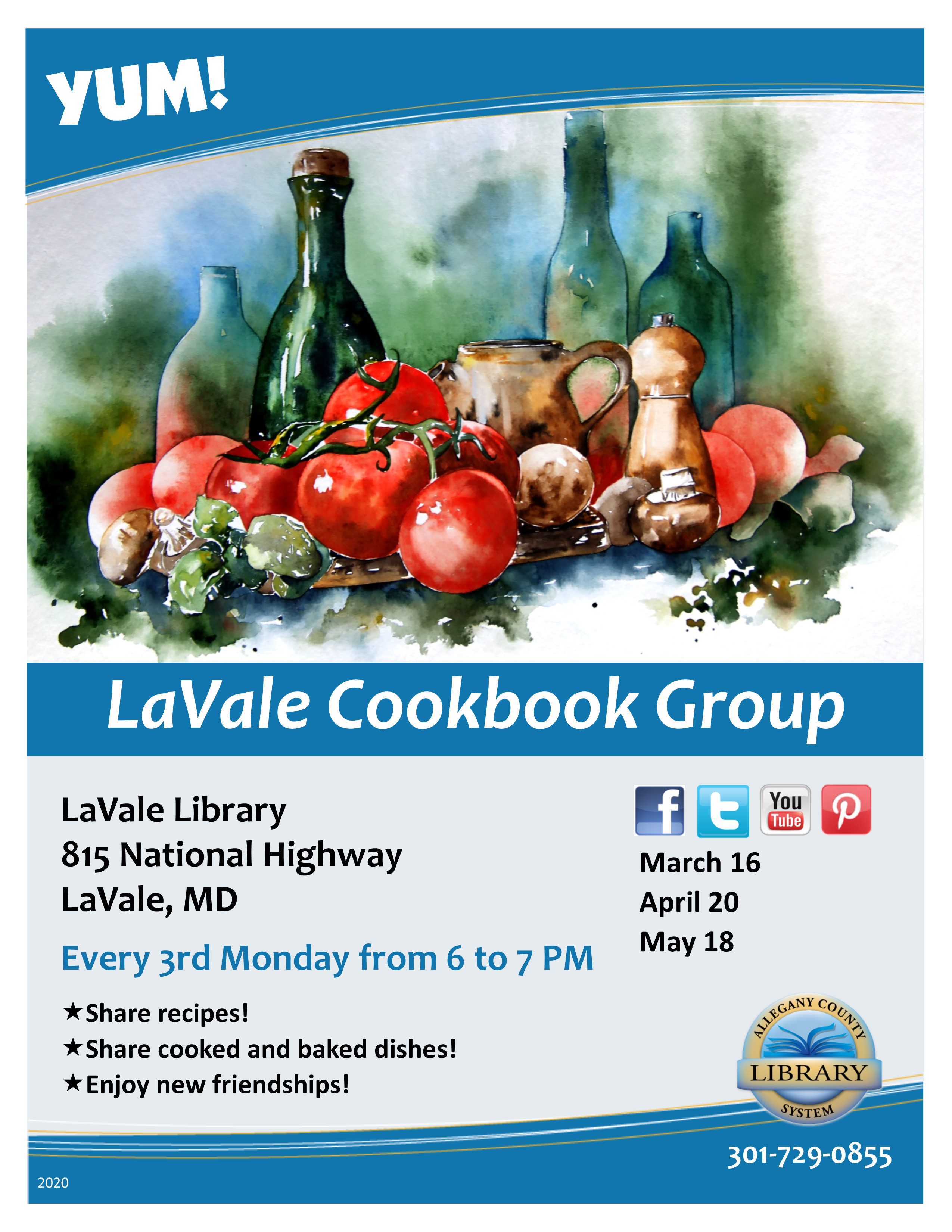 Cookbook Group Flyer
