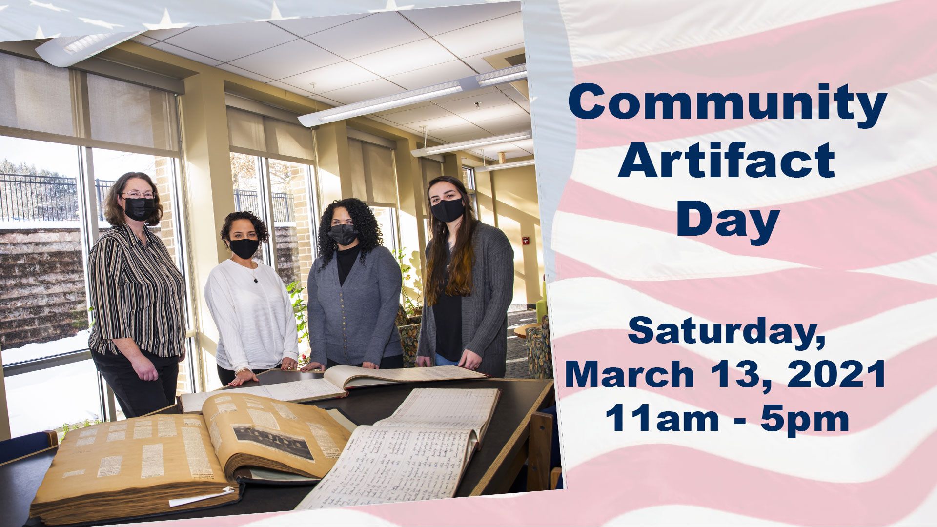 Community Artifact Day, Saturday, March 13  11 AM - 5 PM 