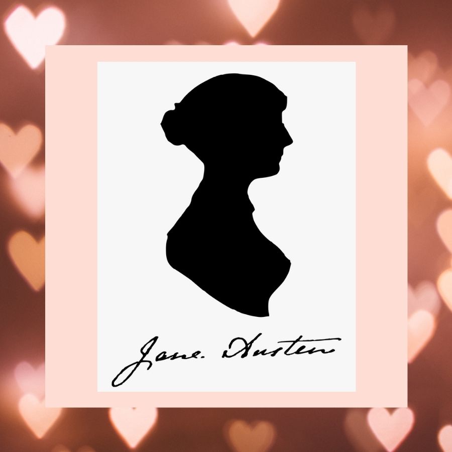Jane Austen valentine image