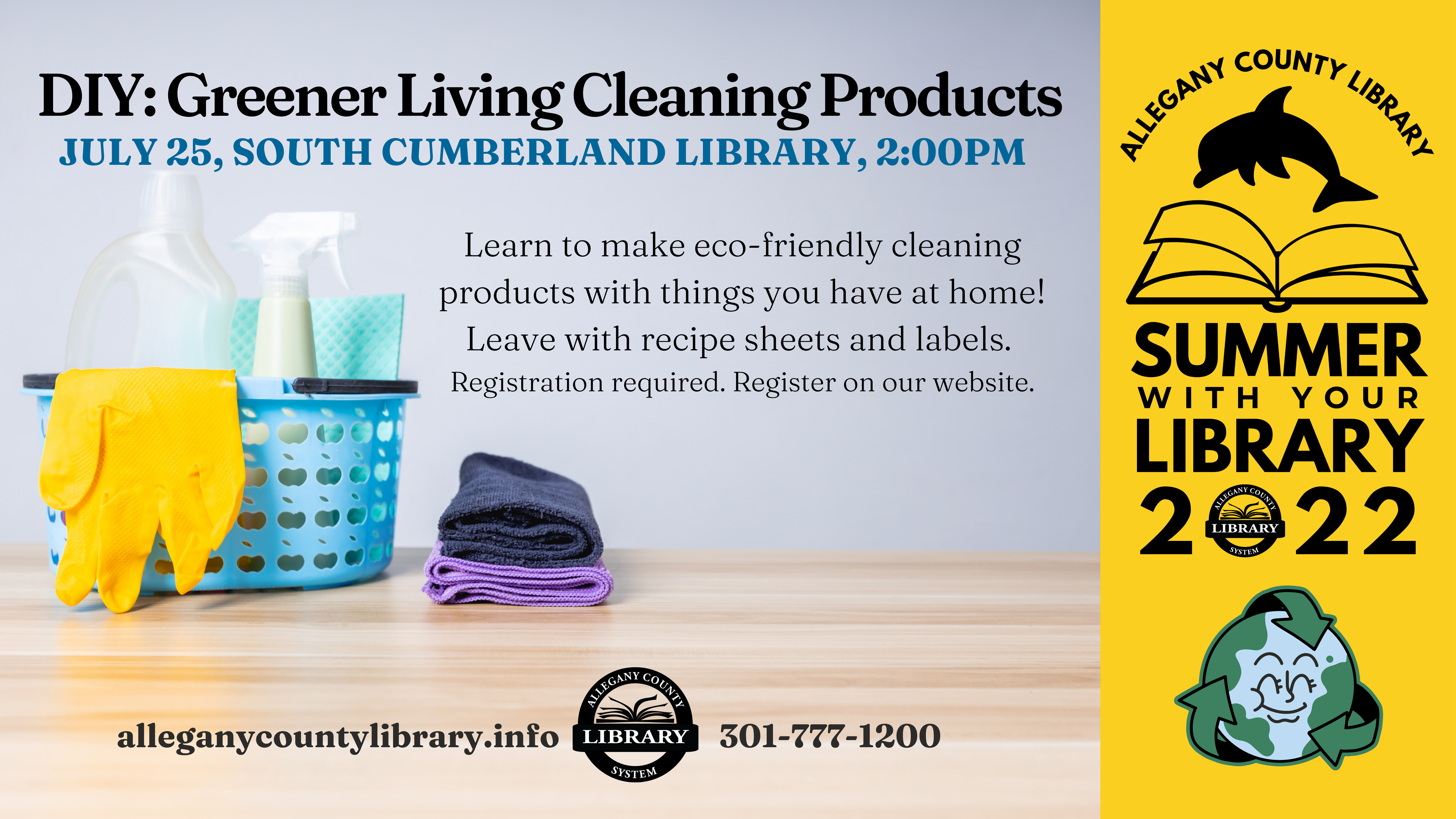 Cleaner living cleaning DIY event details