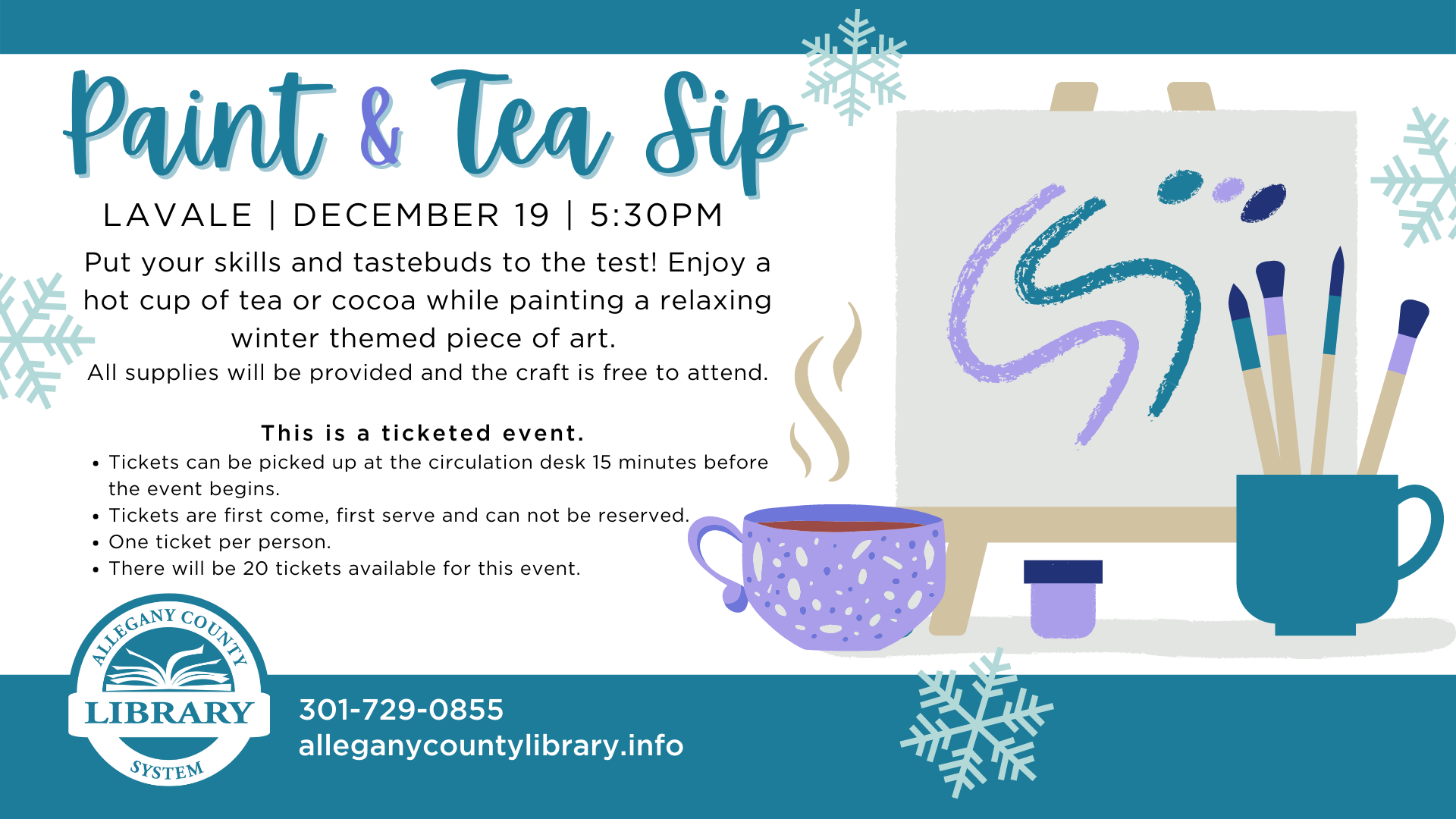 paint and tea sip event details