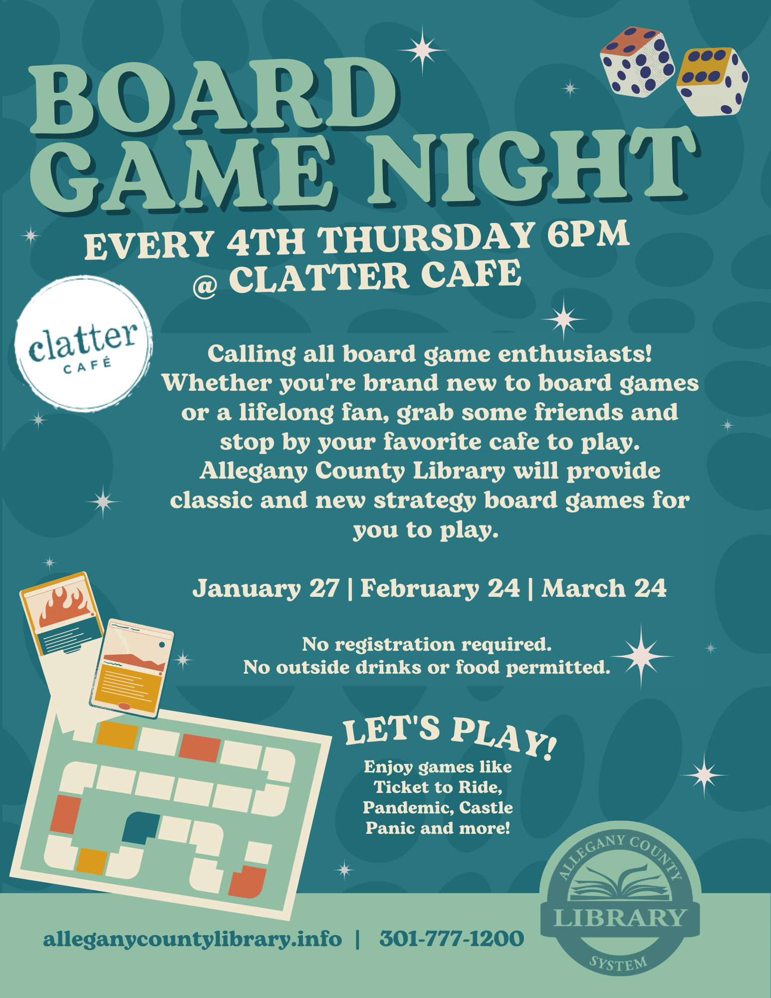 Board Game night details