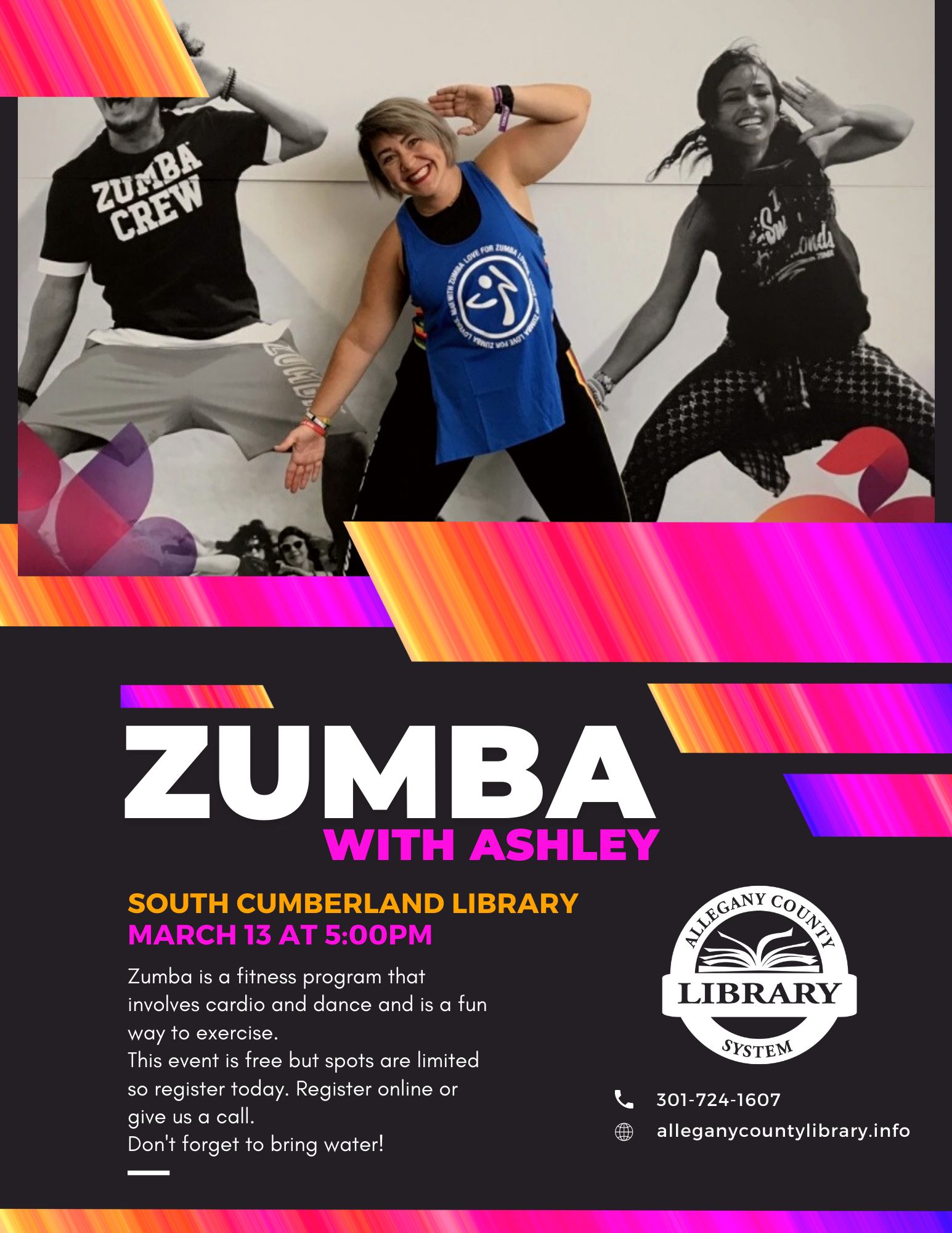 Zumba with Ashley event details