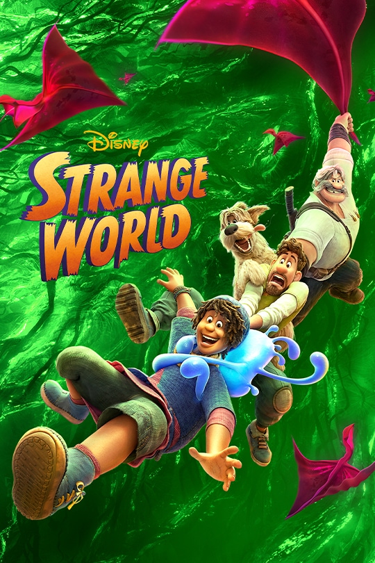Disney's Strange World movie cover 