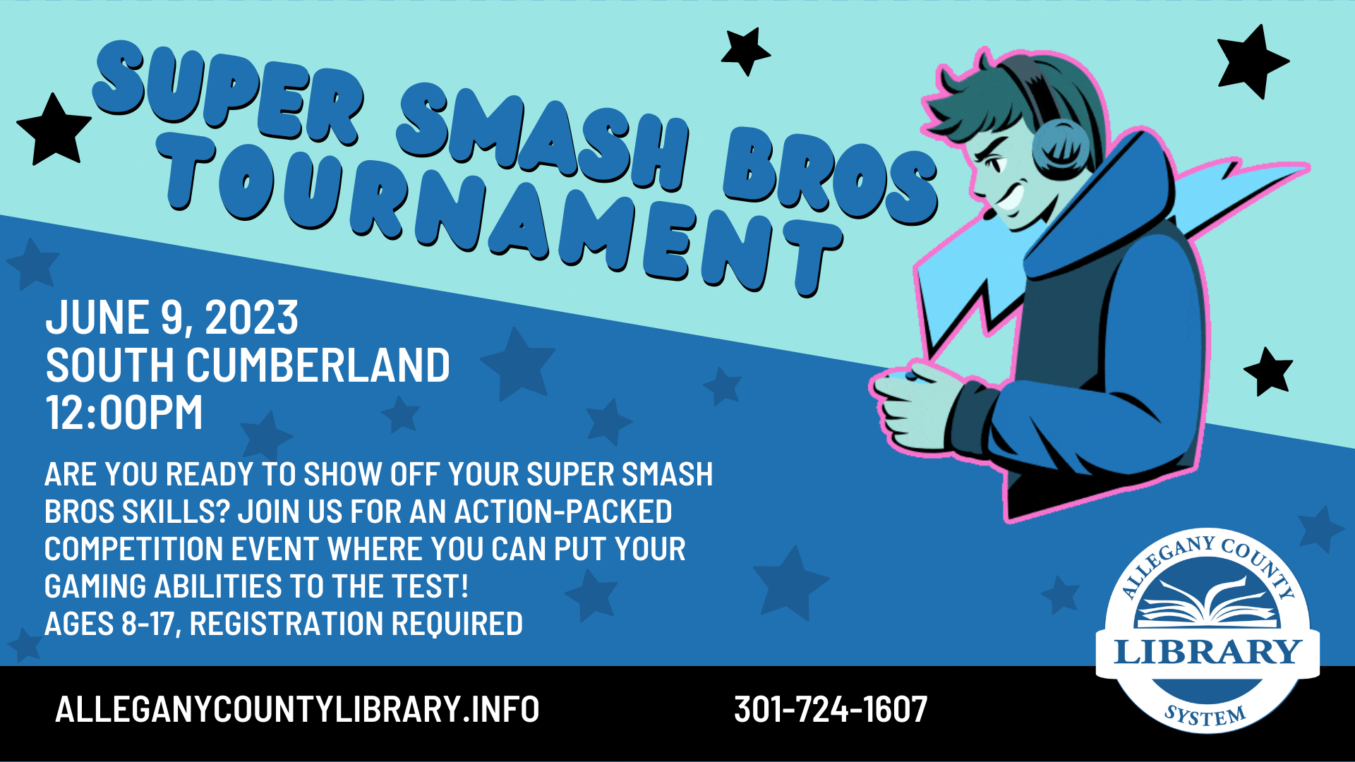 super smash bros event details