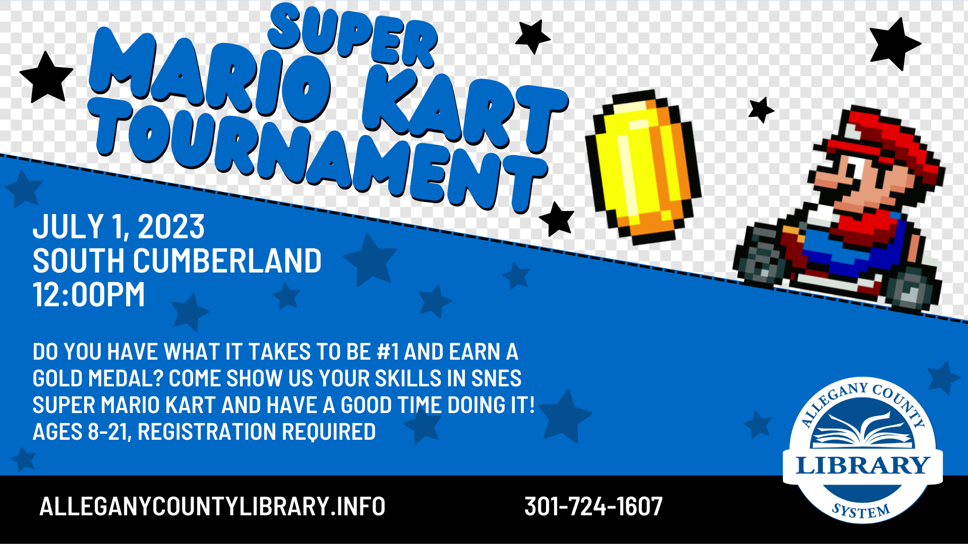 super mario kart tournament event details