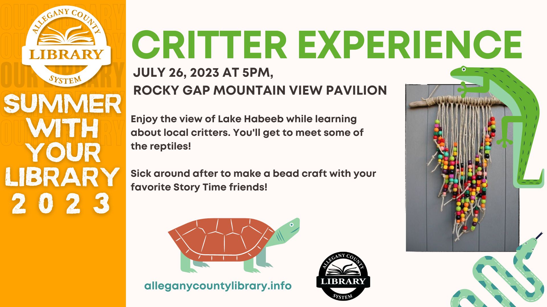 Rocky Gap Critter Experience graphics