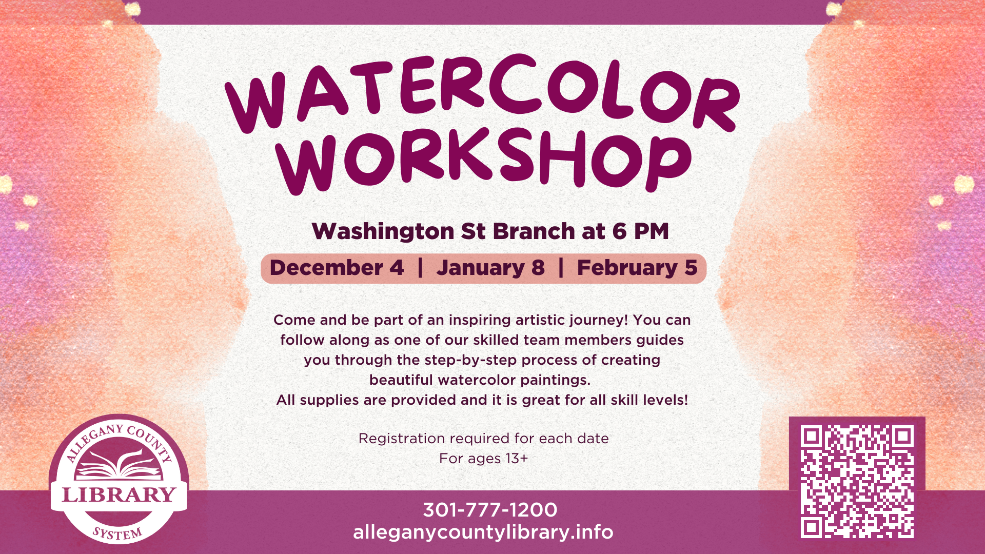 Watercolor Workshop details