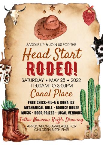 Head Start Rodeo Flyer