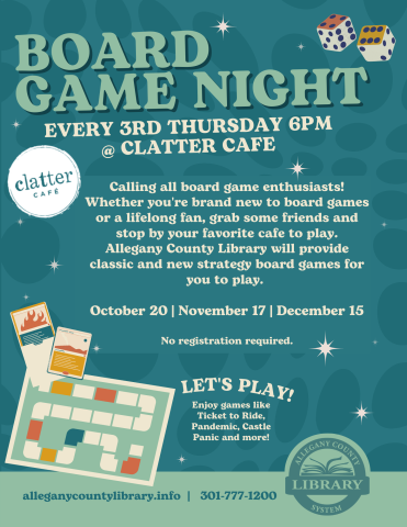 Board Game night details