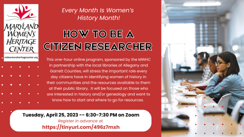 How To Be A Citizen Researcher event details