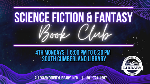 science fiction and fantasy book club title image