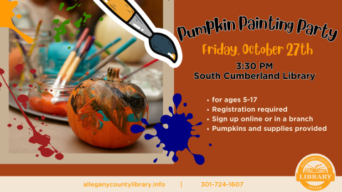 pumpkin painting party details