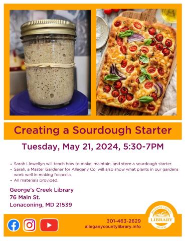 Picture of Creating a Sourdough Starter class.