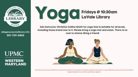 Yoga at LaVale detailws