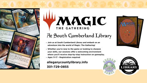 Magic The Gathering at South Cumberland Library