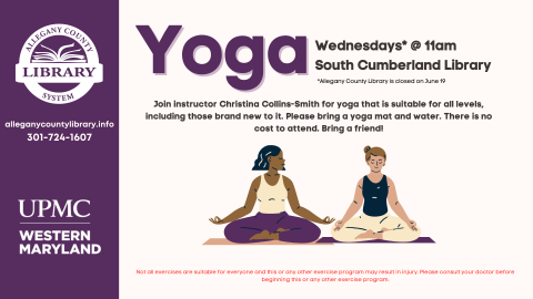 Yoga at South details