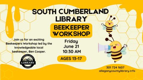 Beekeeper Workshop at South Cumberland Library