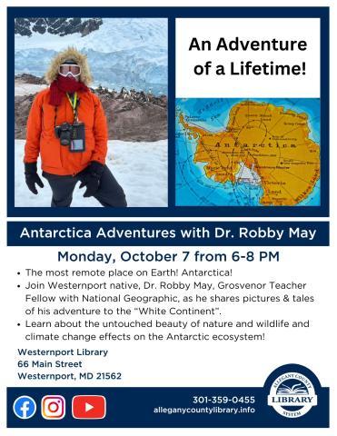 Antarctica Adventures with Dr. Robby May