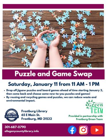 photo of a child's hands holding colorful puzzle pieces. Event description can be found on in the calendar information