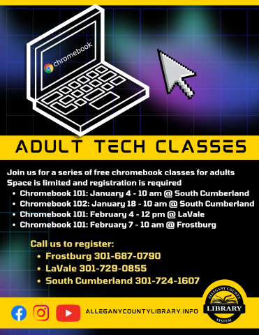 Adult Tech Class Flyer