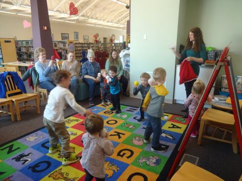 Children activity at Story Time