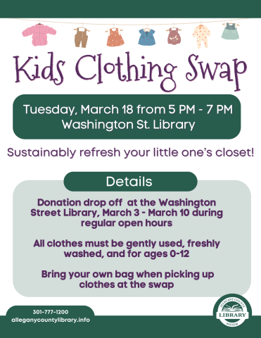 Kids Clothing Swap Flyer