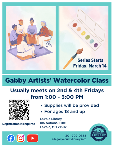 Gabby Artists Flyer