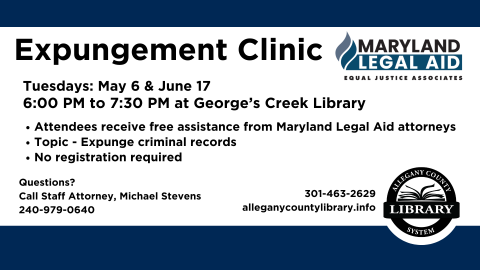 Graphic of Expungement Clinic slide.