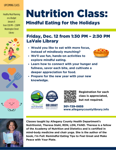 Nutrition Class Flyer