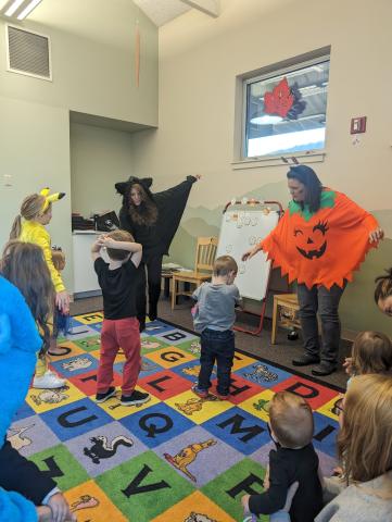 Photo of Halloween Story Time