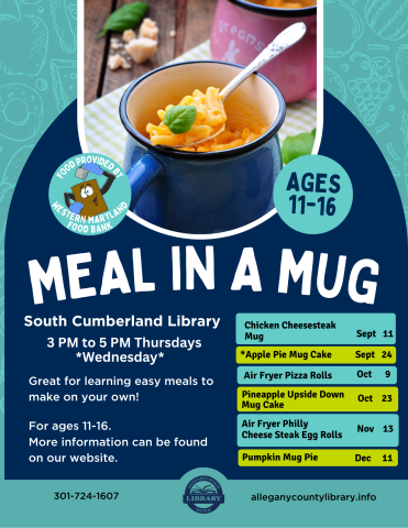 Meal in a Mug Fall 2025 Flyer