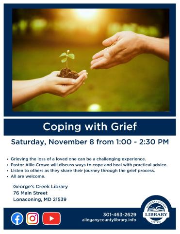 Coping with Grief flyer