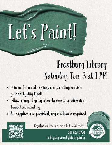 Let's Paint! Flyer
