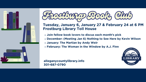 Frostburg Book Club Jan 27, 2026