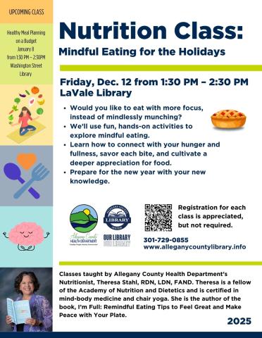 Nutrition Class Flyer