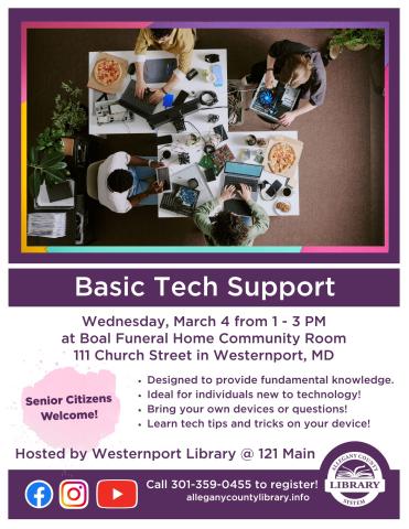 Basic tech support flyer 