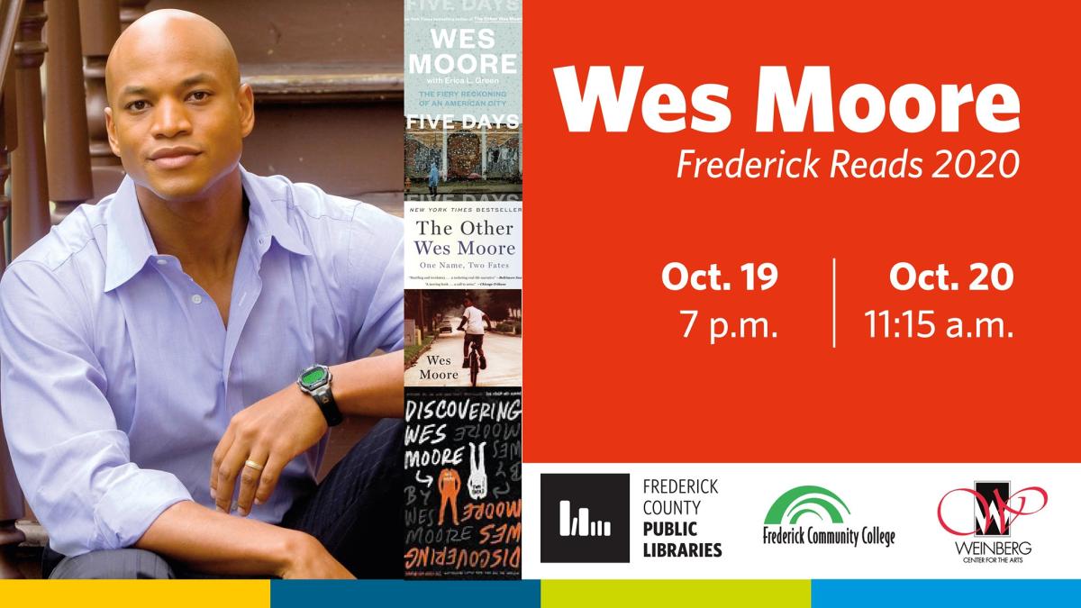 Wes Moore event graphic