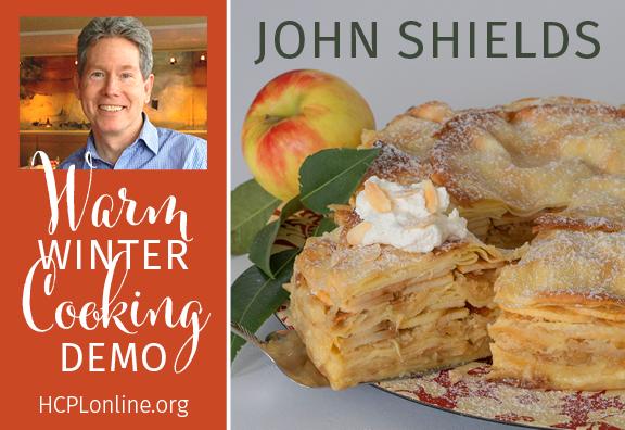 John Shields, Winter Cooking Demo graphic