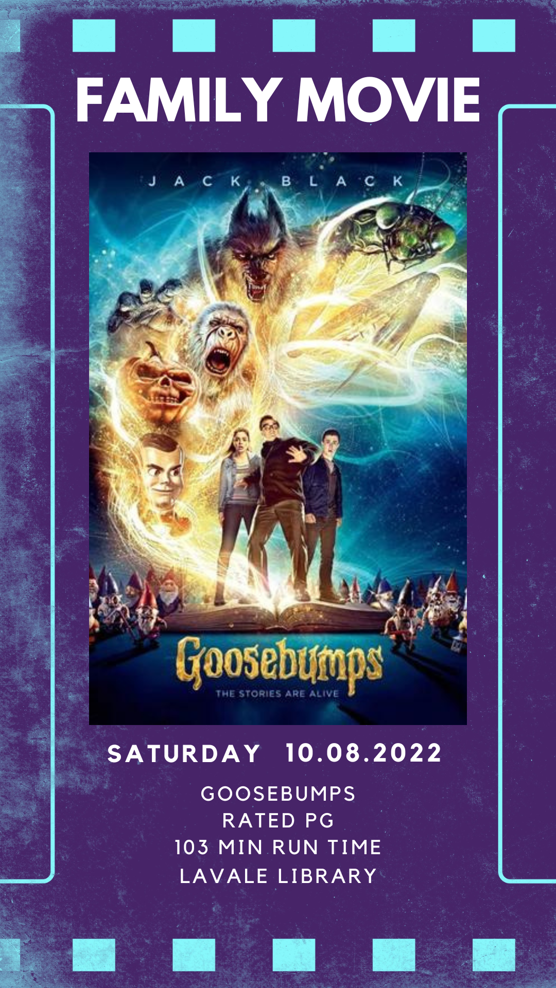 Goosebumps movie cover