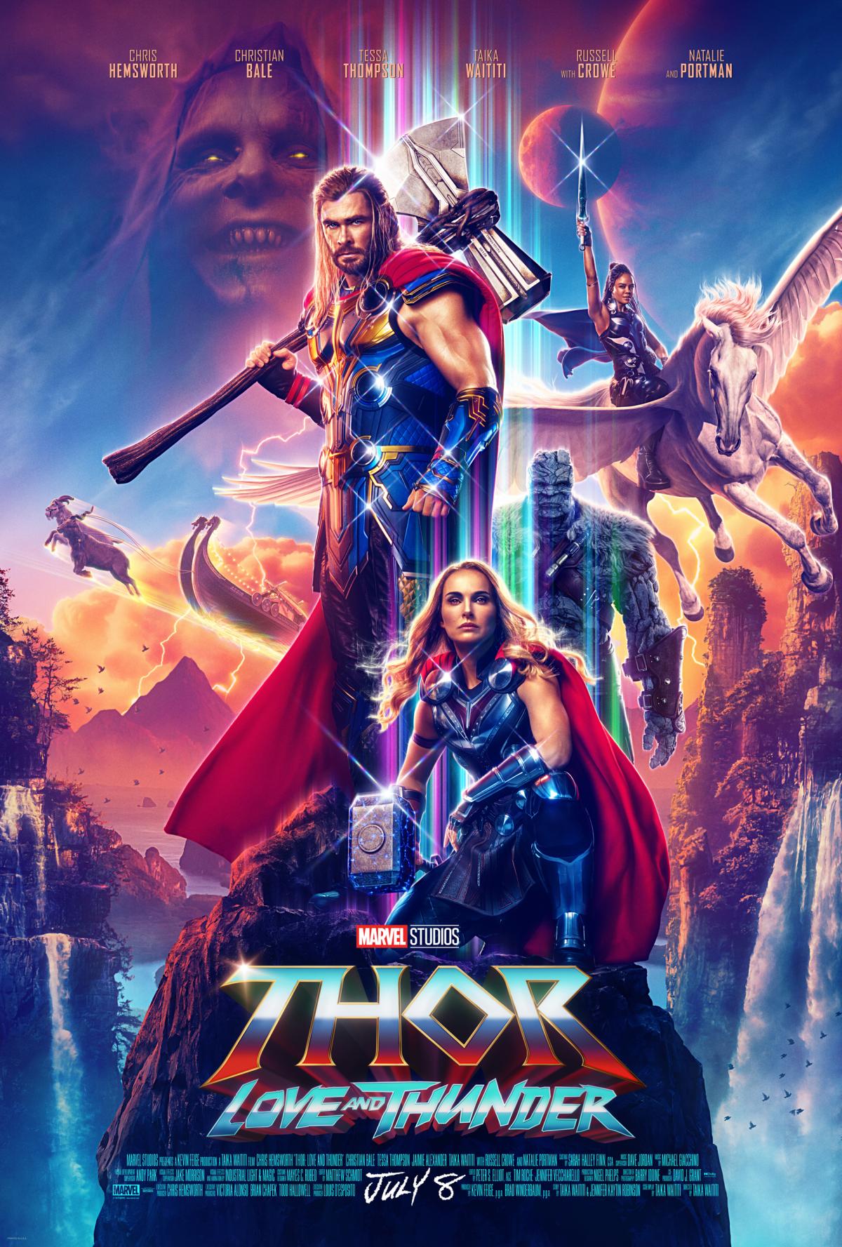 Thor Love and Thunder movie poster