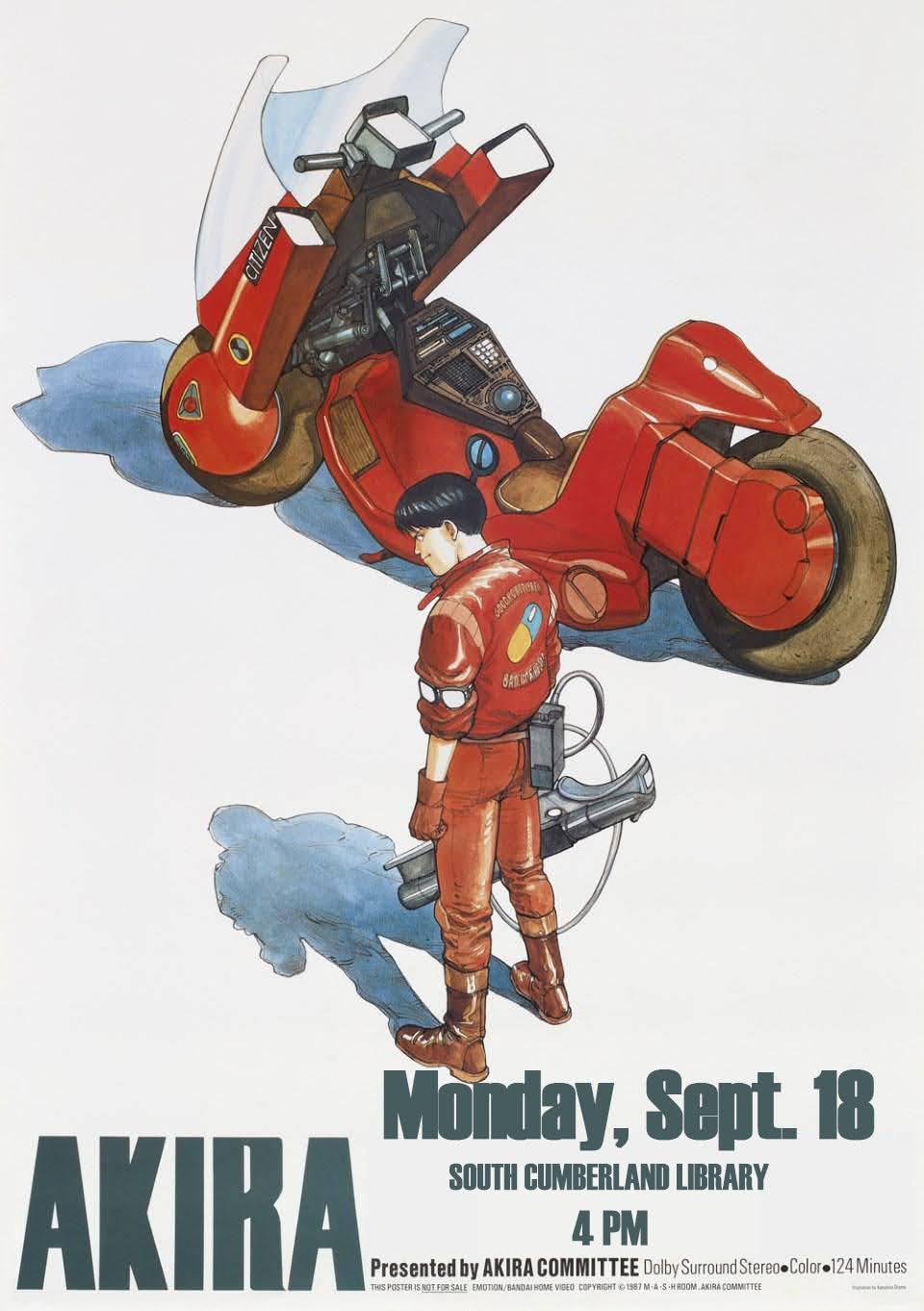 Akira - Sept 18 at 4PM