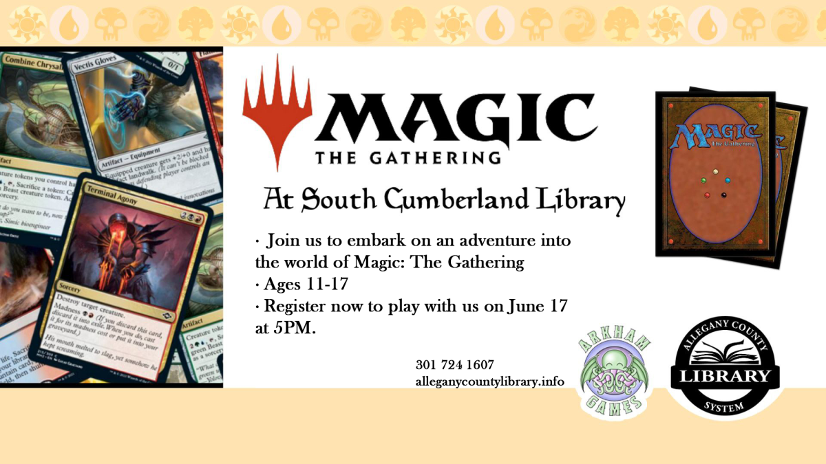 Magic The Gathering at South Cumberland Library