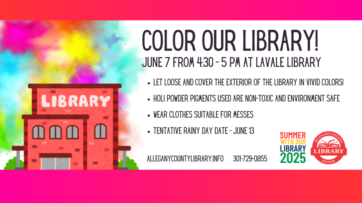 Color the LaVale Library!