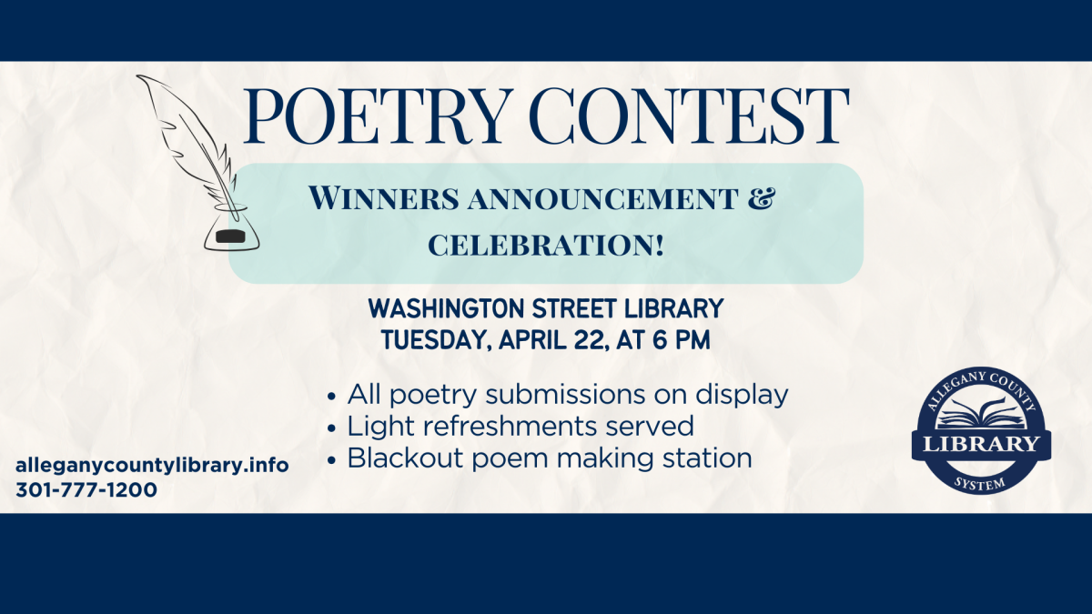 Poetry contest graphic