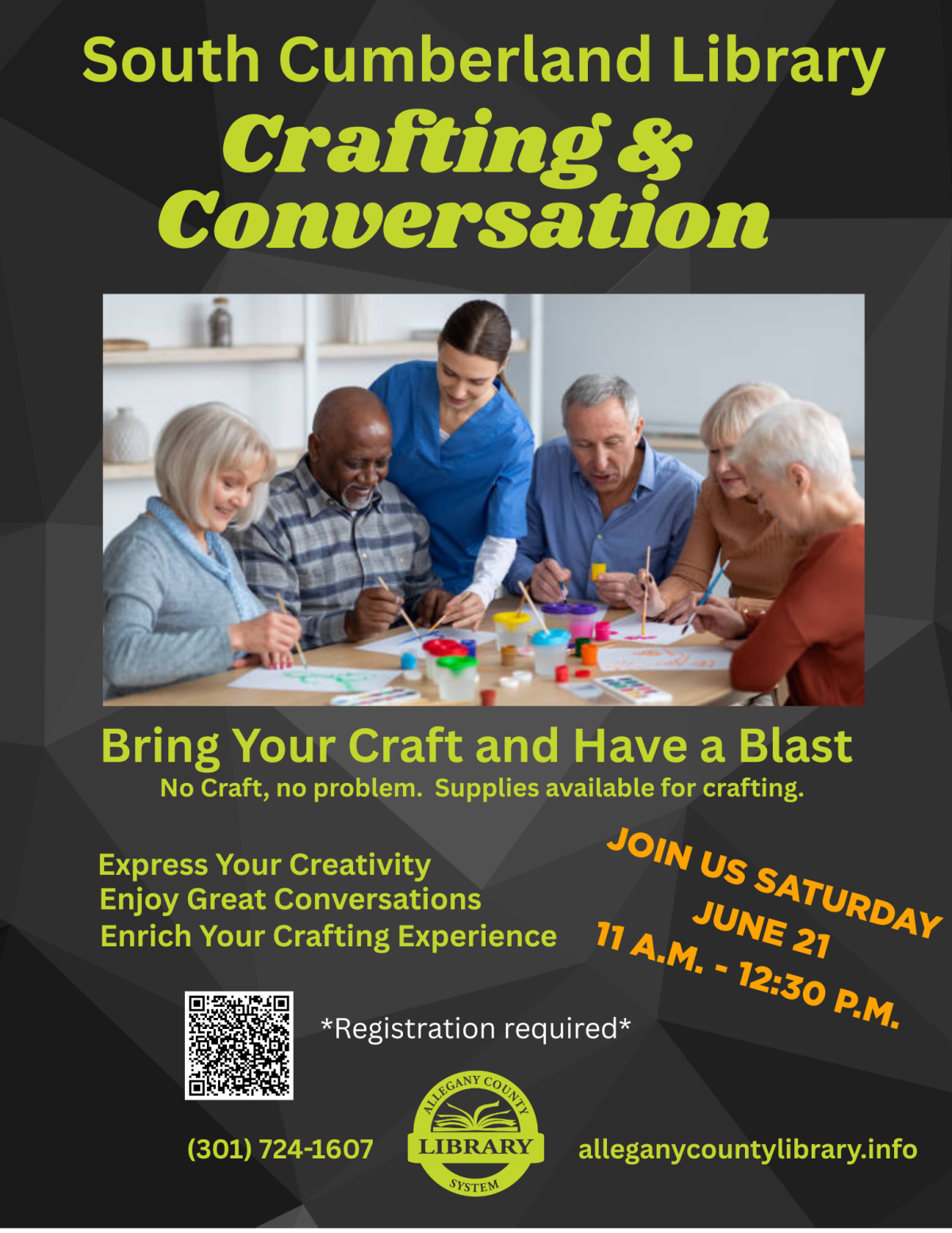 Crafting and Conversation