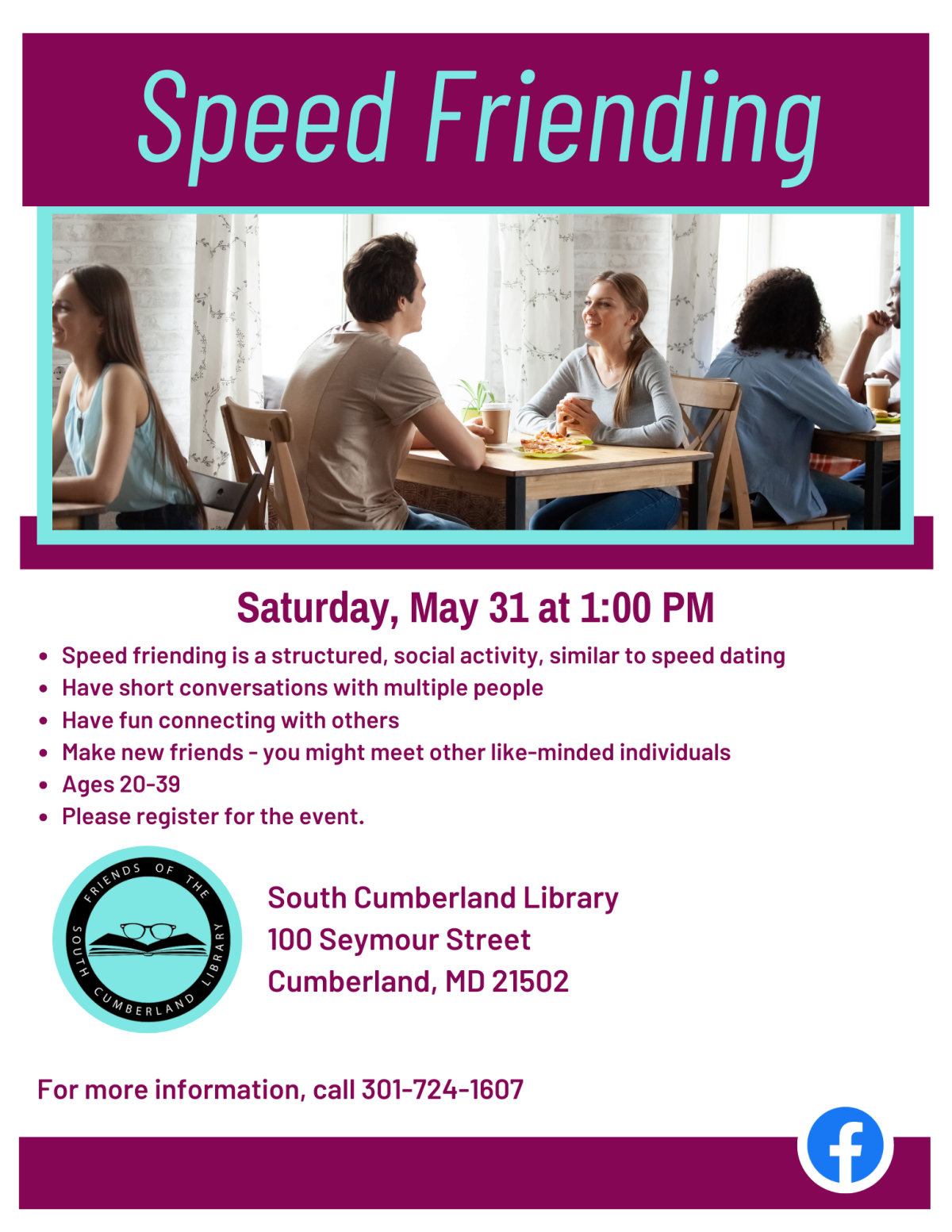 Speed Friending Flyer