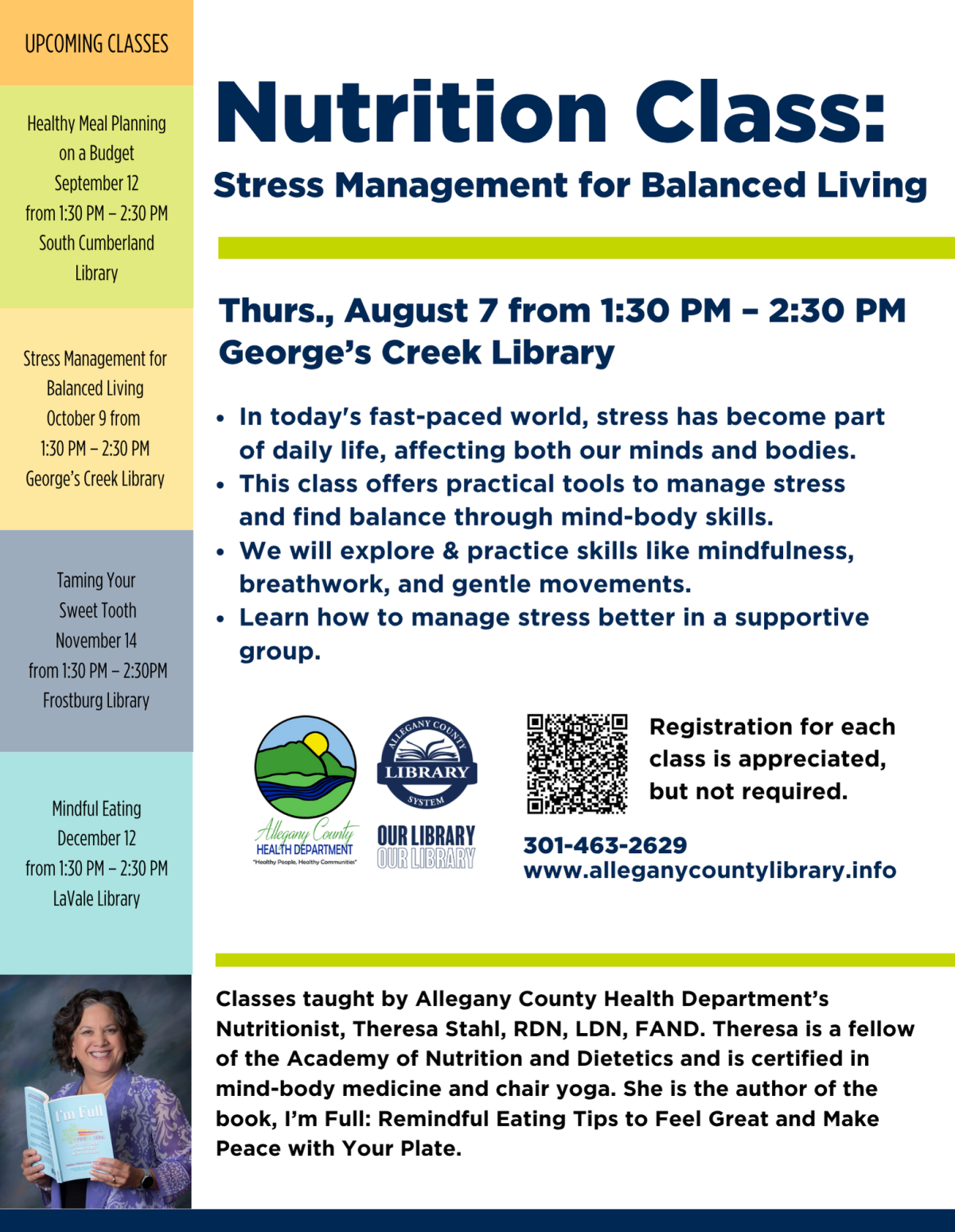 Nutrition Class Flyer